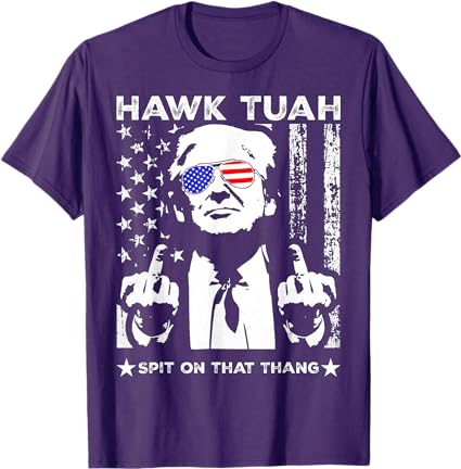 Hawk Tuah Spit On That Thang 2024, Election 2024 Shirt, Parody T-Shirt