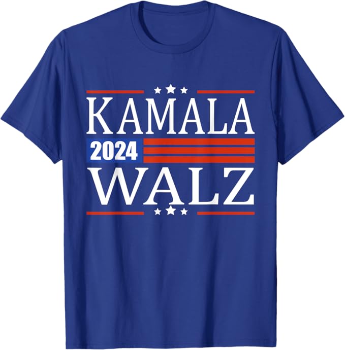 Kamala Walz 2024, Kamala Harris Dark Shirt, Gift For Kamala Harris Supporters, Election 2024