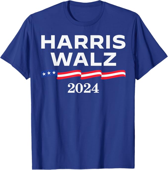 Kamala Harris Tim Walz Dark Shirt, Gift For Kamala Harris Supporters, Election 2024