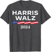 Kamala Harris Tim Walz Dark Shirt, Gift For Kamala Harris Supporters, Election 2024