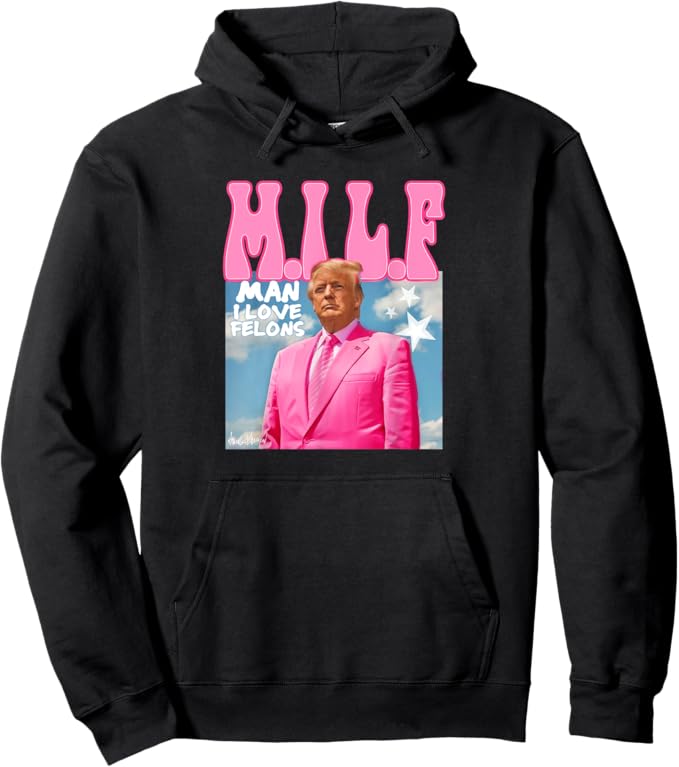 M.I.L.F Man I Love Felons Shirt, Gift For Trump Fans, Election 2024