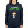 Just Love Dog & Beer, Personalized Shirt For Dog Lovers, St. Patrick's Day Gifts