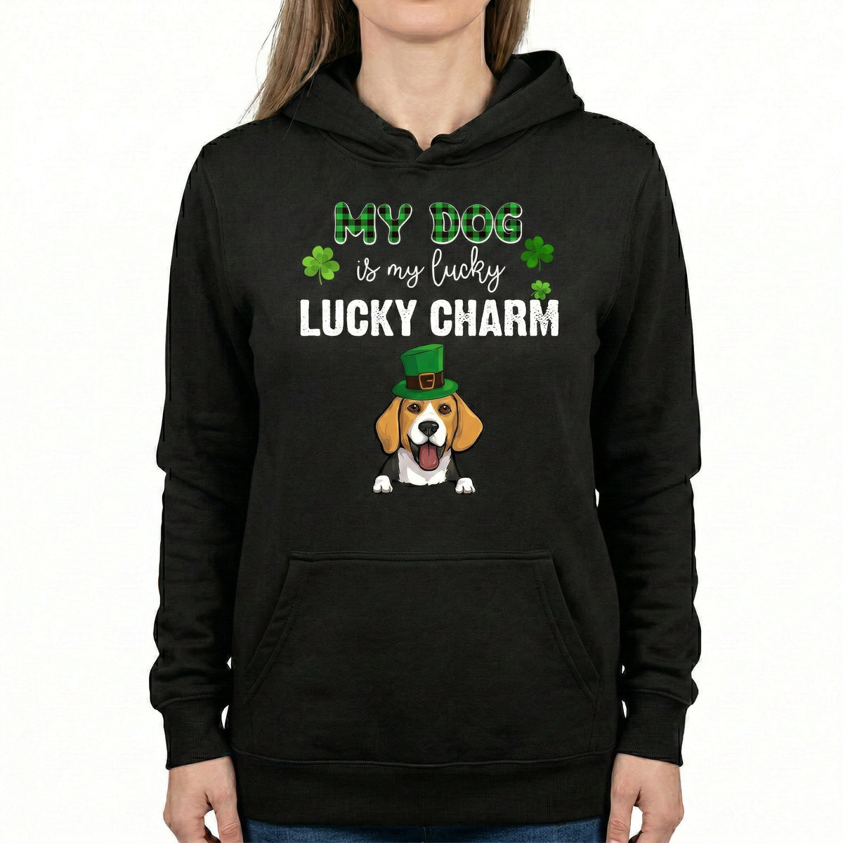 My Dogs Are My Lucky Charms, Personalized Shirt For Dog Lovers, St. Patrick's Day Gifts