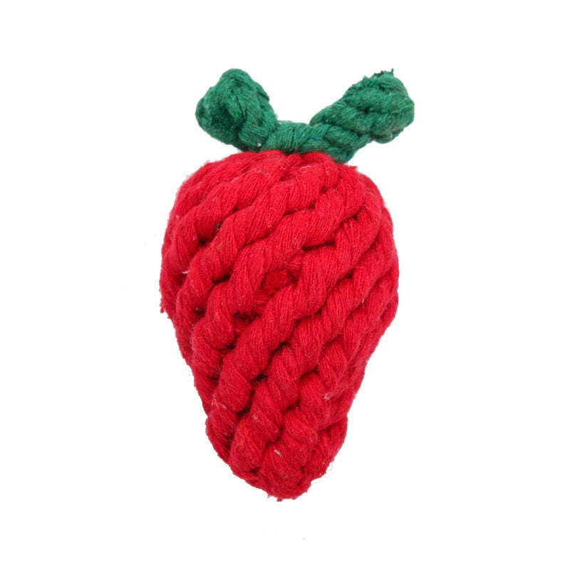 Cartoon Dog Chew Toys Cleaning Teeth Cotton Rope, Pet Accessories