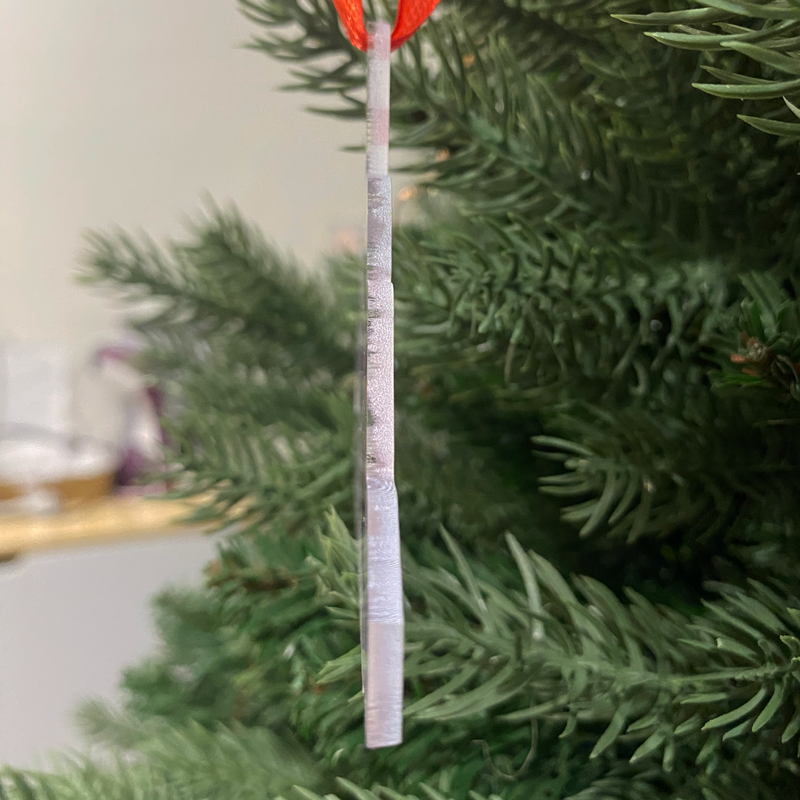 Custom Photo Ornament, Personalized Acrylic Shape Ornament, Family Gif ...