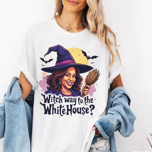 Witch Way To The White House, Kamala Harris Shirt, Gift For Kamala Harris Supporters, Election 2024