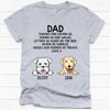 Thanks For Loving Me, Funny Dogs Personalized Shirt, Father's Day gift, Custom Gifts for Dog Lovers