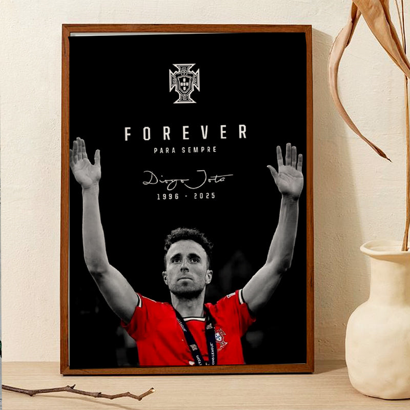 Rip Diogo Jota 1996-2025 Poster, Diogo Legend 1996–2025 Shirt, Football Fan Gift, Retro Tribute Jota Fan Poster, Memorial Poster