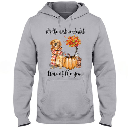 The Most Wonderful Time Of The Year - Golden Retriever T Shirt