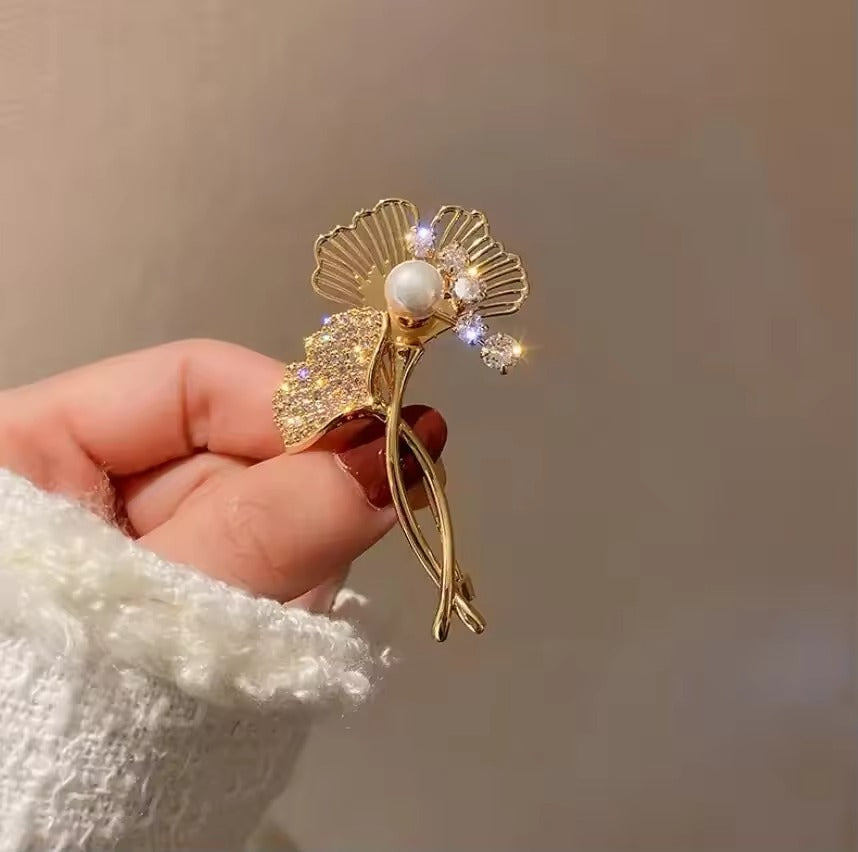 Flower Shaped Rhinestone Brooches, Lapel Flower Pins For Women, Gifts For Her, Mother's Day Gifts