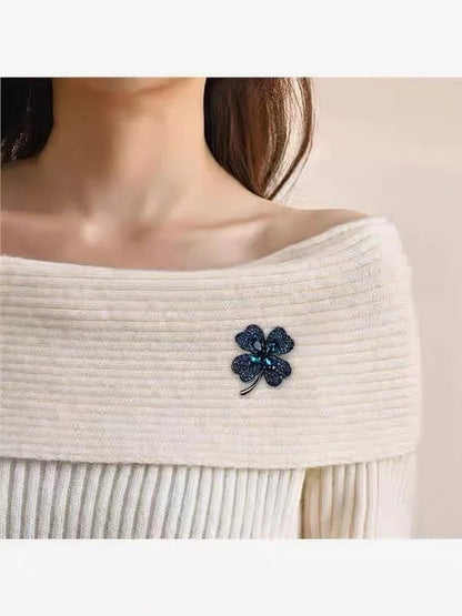 Flower Shaped Rhinestone Brooches, Lapel Flower Pins For Women, Gifts For Her, Mother's Day Gifts