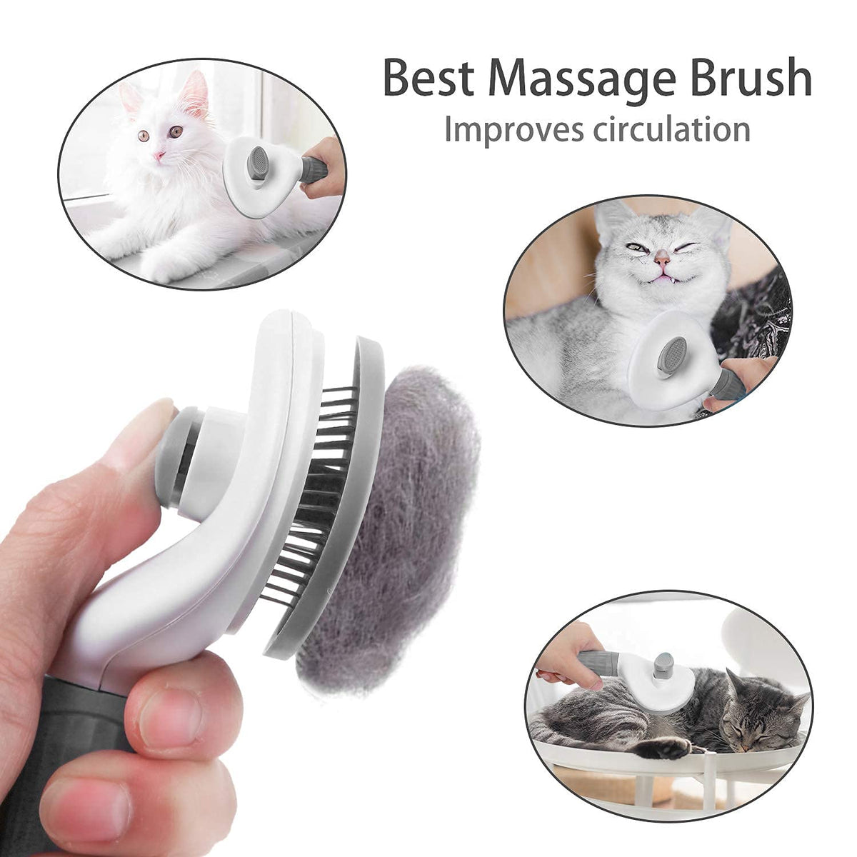 Stainless Steel Pet Comb Grooming Tool For Dogs And Cats, Pet Accessories