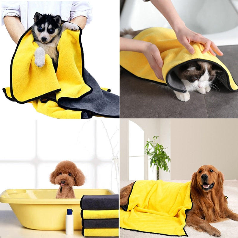 Convenient Quick-Drying Towels For Dogs And Cats, Pet Accessories