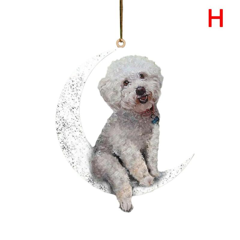 Cute Dog Cartoon Key Chain, Hanging Ornament Adorable Car Mirror & Backpack Accessory, Pet Accessories