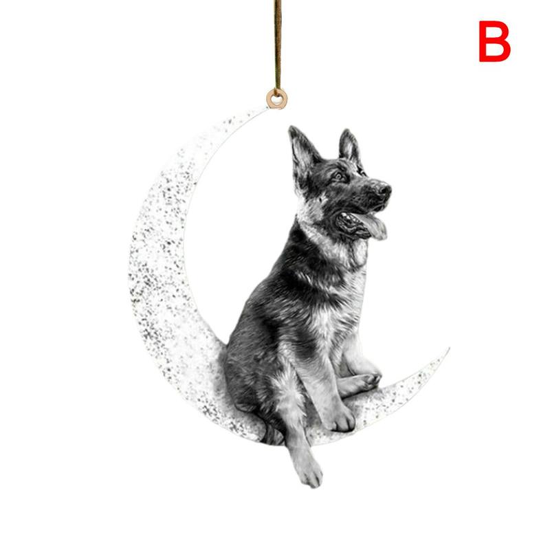 Cute Dog Cartoon Key Chain, Hanging Ornament Adorable Car Mirror & Backpack Accessory, Pet Accessories