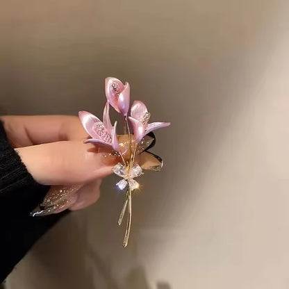 Flower Shaped Rhinestone Brooches, Lapel Flower Pins For Women, Gifts For Her, Mother's Day Gifts