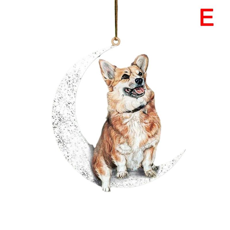 Cute Dog Cartoon Key Chain, Hanging Ornament Adorable Car Mirror & Backpack Accessory, Pet Accessories
