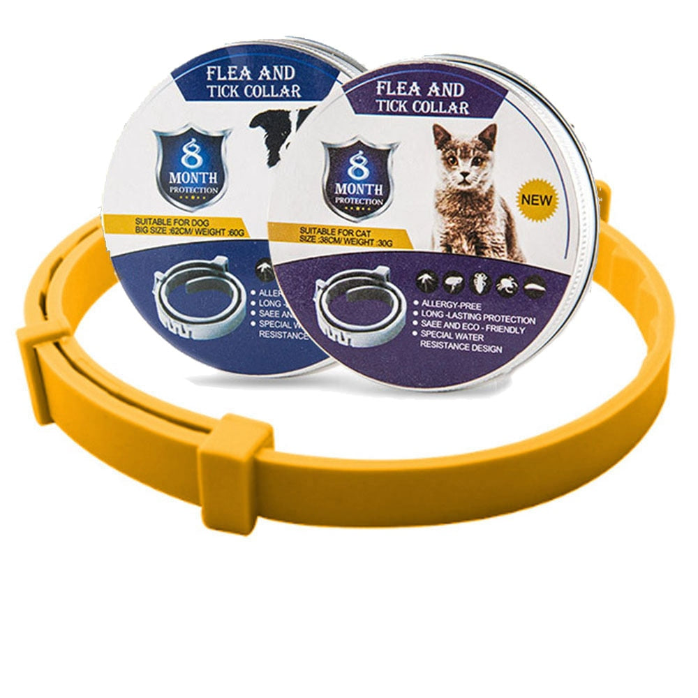 Fashion flea and tick prevention collar