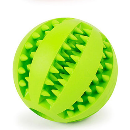 Dogs Rubber, Dog Ball For Puppy, Dogs Tooth Cleaning Snack Ball, Pet Accessories