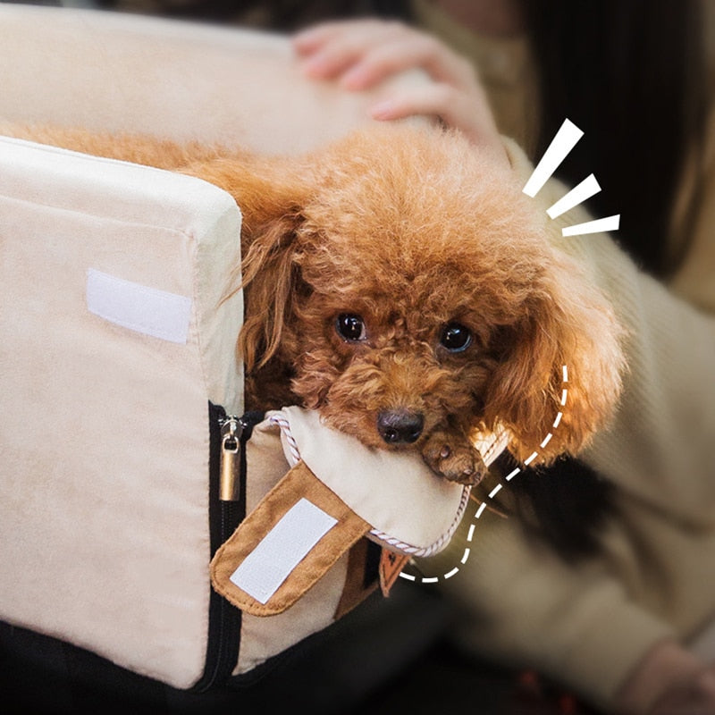 Portable Cat Dog Bed Travel Central Control Car Safety Pet Seat, Pet Accessories