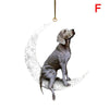 Cute Dog Cartoon Key Chain, Hanging Ornament Adorable Car Mirror & Backpack Accessory, Pet Accessories
