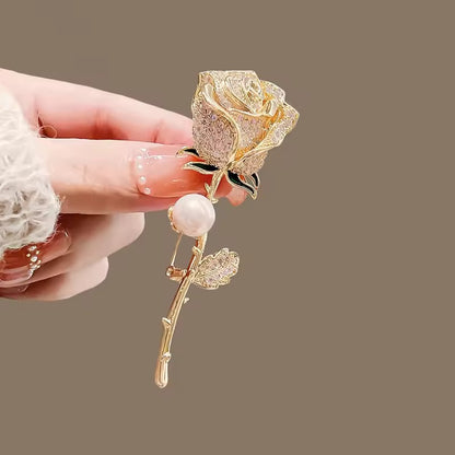 Flower Shaped Rhinestone Brooches, Lapel Flower Pins For Women, Gifts For Her, Mother's Day Gifts