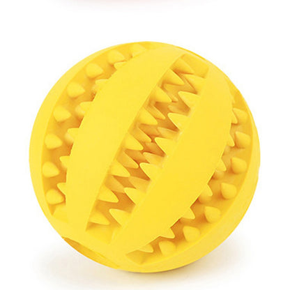 Dogs Rubber, Dog Ball For Puppy, Dogs Tooth Cleaning Snack Ball, Pet Accessories