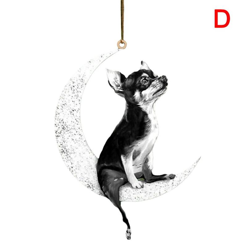 Cute Dog Cartoon Key Chain, Hanging Ornament Adorable Car Mirror & Backpack Accessory, Pet Accessories