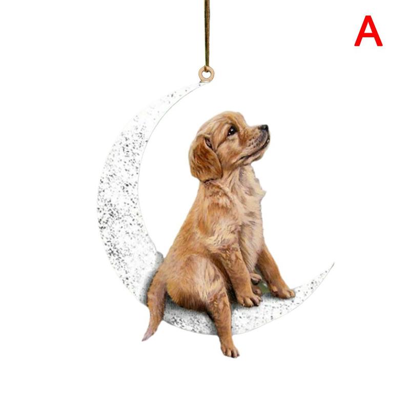 Cute Dog Cartoon Key Chain, Hanging Ornament Adorable Car Mirror & Backpack Accessory, Pet Accessories