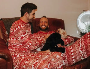 2024 Elegant Christmas Matching Pajama Set For The Whole Family.