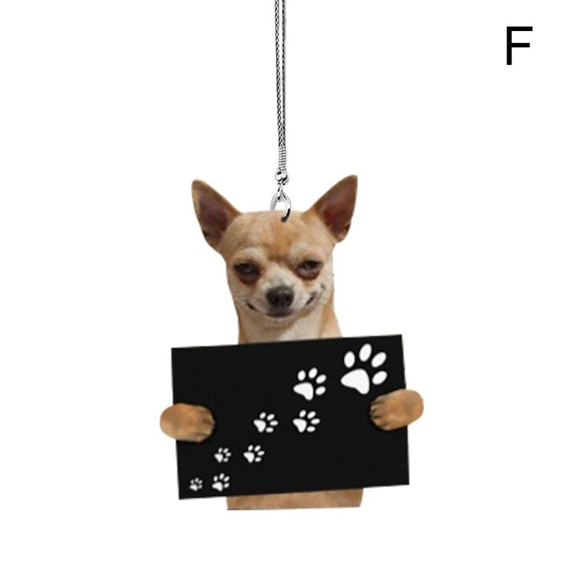 Cute Dog Cartoon Key Chain, Hanging Ornament Adorable Car Mirror & Backpack Accessory, Pet Accessories