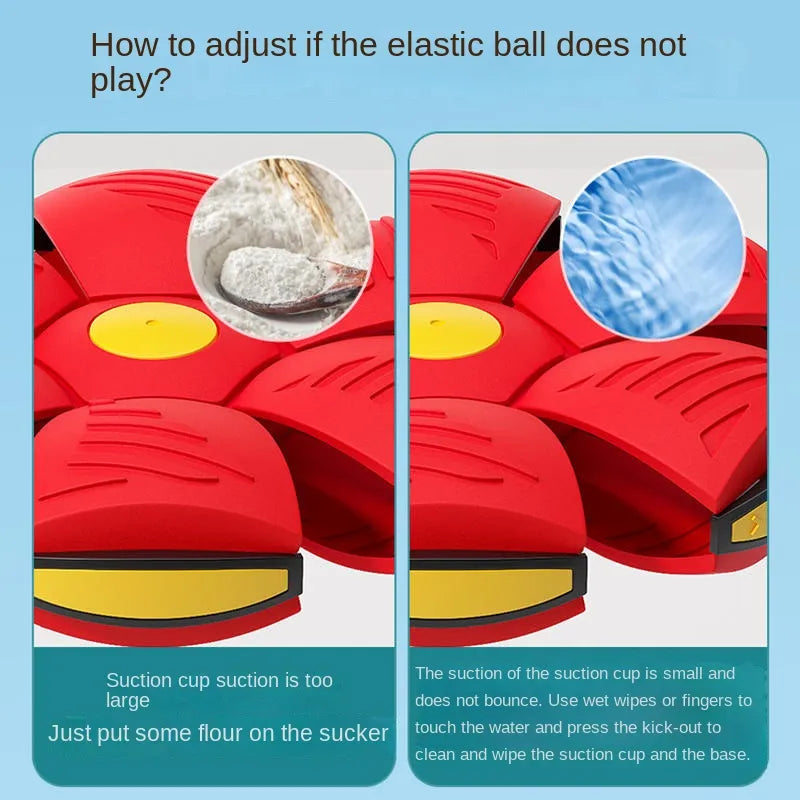 Interactive UFO Saucer Dog Toy, Pet Accessories