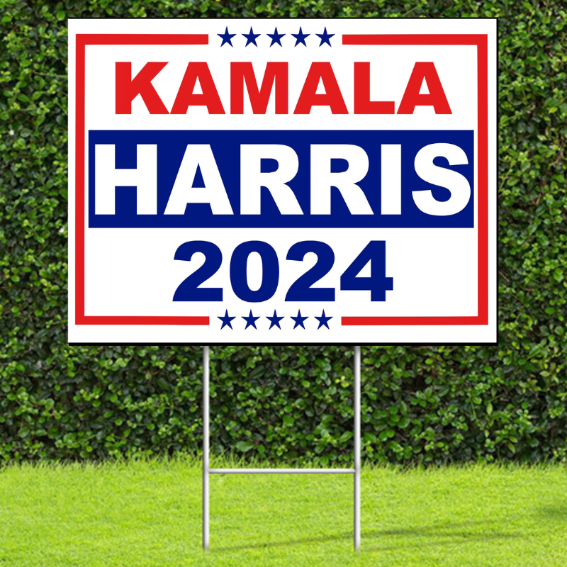 Kamala Harris 2024 Yard Sign, Gift For Kamala Harris Supporters, Kamala Sign, Election 2024