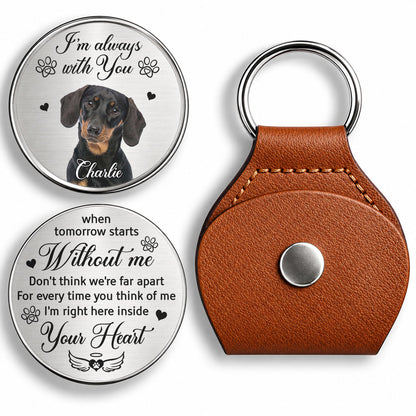 Inside Your Heart, Personalized Pocket Hug, Pet Memorial Gifts, Gifts For Pet Lovers, Custom Photo