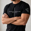 Personalized Christian Dad Shirt, Fatherhood Is Kingdom Work Shirt, Gift For Religious Dad, Chest & Sleeve Custom Design