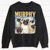 Custom Your Own Bootleg Idea, Retro Vintage Bootleg Dark Sweatshirt, Personalized Sweatshirt, Gift For Your Loved One, Custom Photo