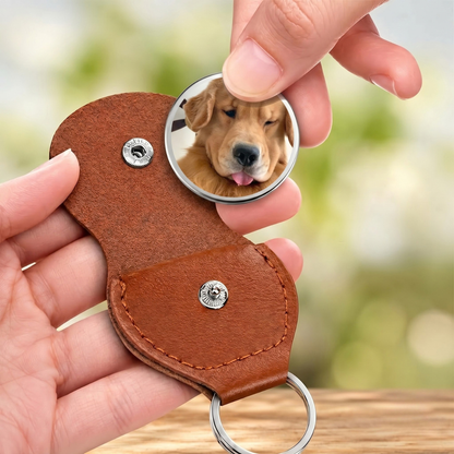 Personalized Dog Dad Pocket Hug Token - Thanks For Being My Dad, Photo Keepsake Gift for Him