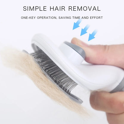 Stainless Steel Pet Comb Grooming Tool For Dogs And Cats, Pet Accessories