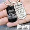 Now You Can Carry Me, Personalized Keychain, Gifts For Him, Custom Photo Gifts for Expecting Dads