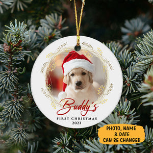 First Christmas, Personalized Christmas Ornaments, Custom Photo Gift