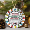 I'll Be Snuggled Up In Mommy's Belly, Personalized 3D Inflated Ornaments, Christmas Gifts