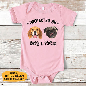 New Best Friend, Personalized Baby Clothes, Custom Baby Onesies, Baby Shower Gifts, Custom Photo