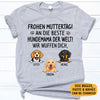 Schönen Muttertag, Beste Hundemama, Ich Belle Für Dich, Individuelles Shirt Für Hundefreunde, Personalisierte Geschenke, Wunderschöne Muttertagsgeschenke