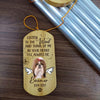 Listen To The Wind And Think Of Me, Personalized Wind Chimes, Custom Photo, Memorial Gifts For Pet Lovers