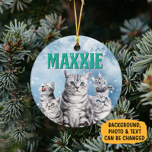 Custom Your Own Bootleg Idea, Retro Vintage Bootleg Ornament, Personalized Ornament, Gift For Your Loved One, Custom Photo