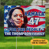 Kamala 47 For The People, Personalized Yard Sign, Kamala Harris Sign, Election 2024