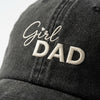 Girl Dad, Father's Day Retro Faux Embroidery Cap, Gift For Him