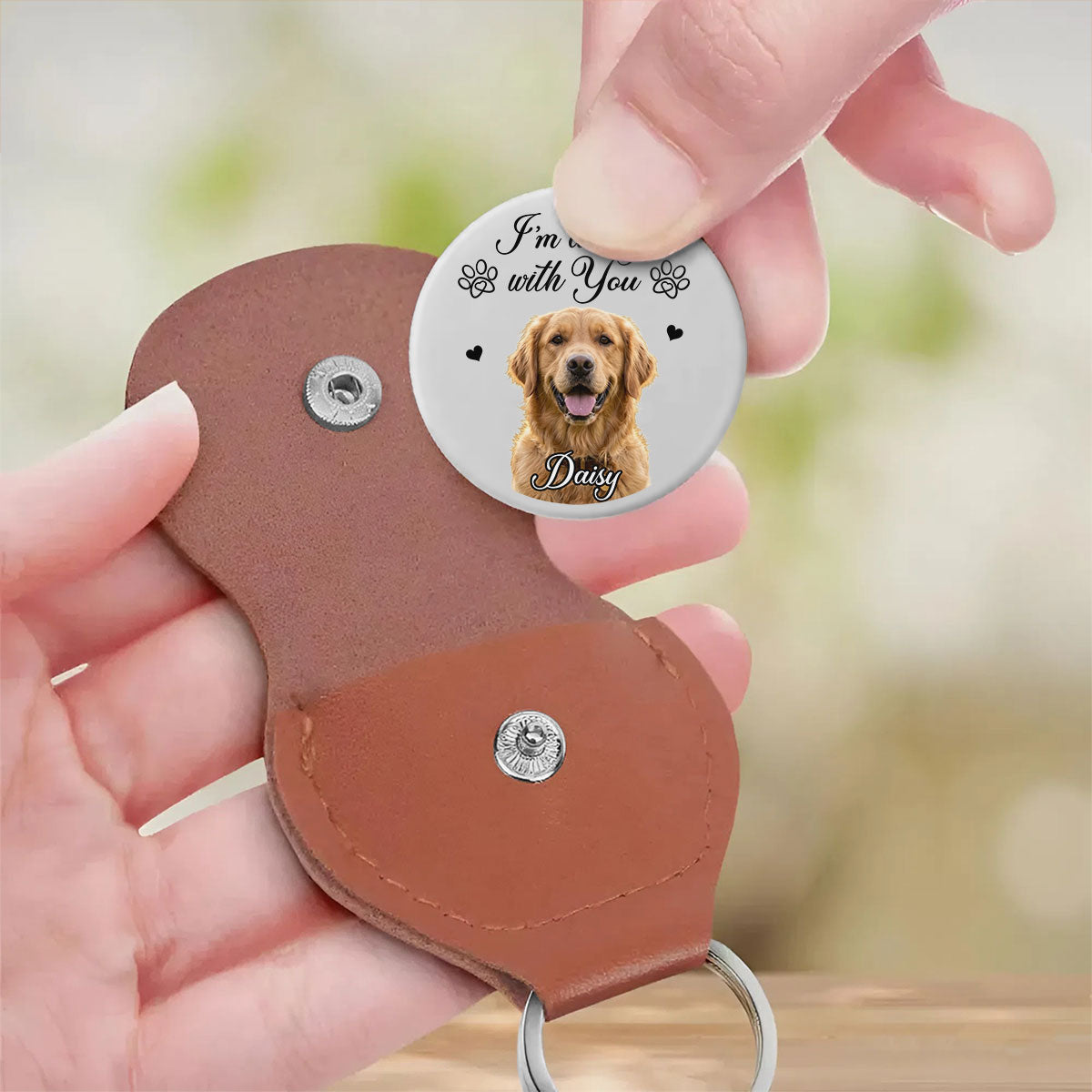 Inside Your Heart, Personalized Pocket Hug, Pet Memorial Gifts, Gifts For Pet Lovers, Custom Photo