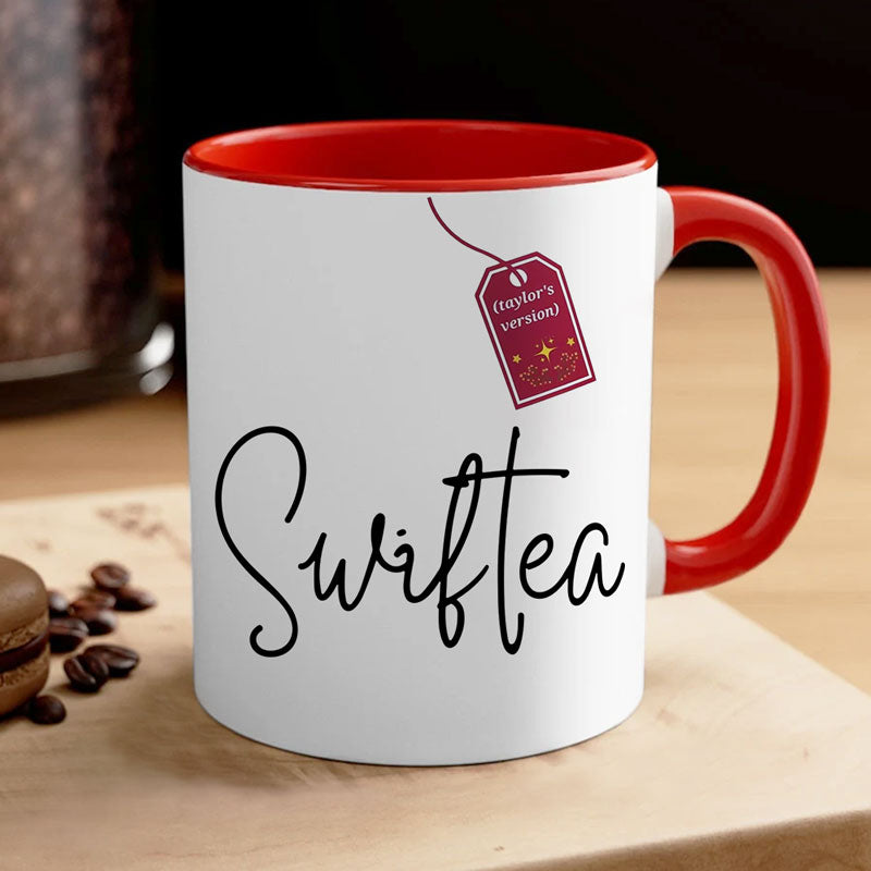  Taylors Version Swiftea Coffee Mug, Swiftie Gifts