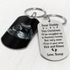 Snuggled Up, Personalized Ultrasound Photo Keychain, Gift For Father To Be